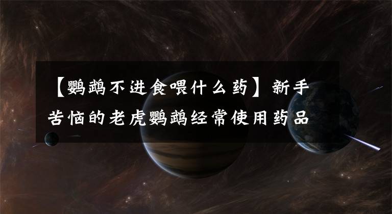 【鸚鵡不進食喂什么藥】新手苦惱的老虎鸚鵡經(jīng)常使用藥品白皮書。