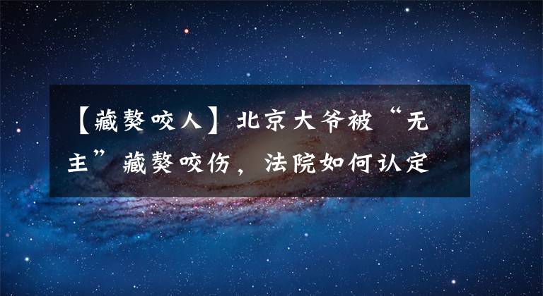 【藏獒咬人】北京大爺被“無(wú)主”藏獒咬傷，法院如何認(rèn)定了3個(gè)責(zé)任人？