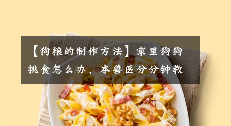 【狗糧的制作方法】家里狗狗挑食怎么辦，本獸醫(yī)分分鐘教會你自制狗糧