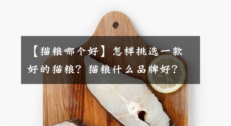 【貓糧哪個好】怎樣挑選一款好的貓糧？貓糧什么品牌好？