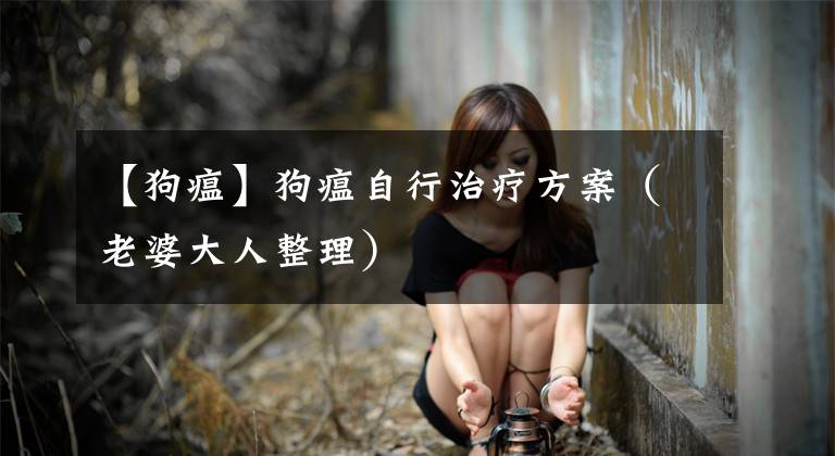 【狗瘟】狗瘟自行治療方案（老婆大人整理）