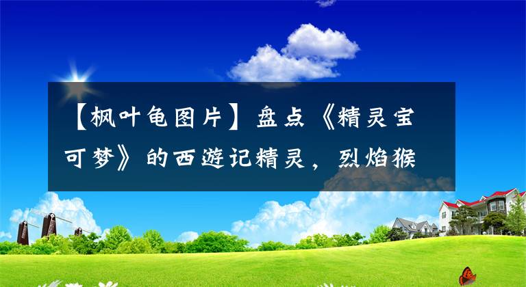 【楓葉龜圖片】盤(pán)點(diǎn)《精靈寶可夢(mèng)》的西游記精靈，烈焰猴是孫悟空，唐僧是哪只？