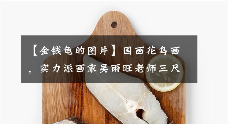 【金錢龜?shù)膱D片】國畫花鳥畫，實力派畫家吳雨旺老師三尺斗方作品《金錢龜》八幅圖