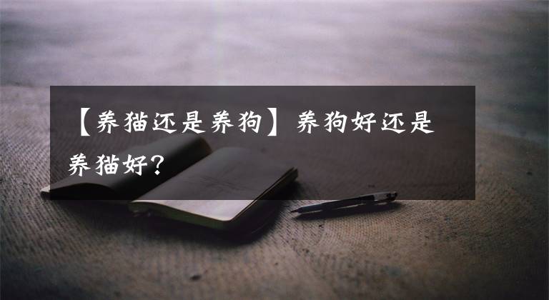 【養(yǎng)貓還是養(yǎng)狗】養(yǎng)狗好還是養(yǎng)貓好？