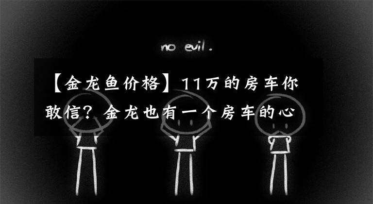 【金龍魚價(jià)格】11萬的房車你敢信？金龍也有一個(gè)房車的心