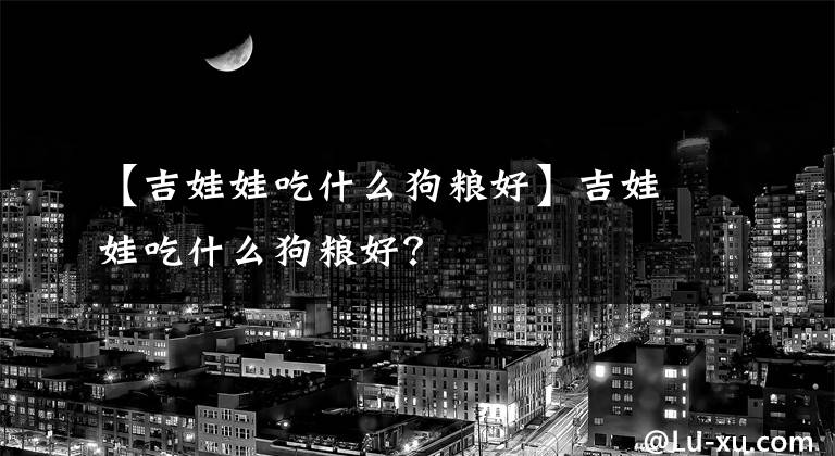 【吉娃娃吃什么狗糧好】吉娃娃吃什么狗糧好？