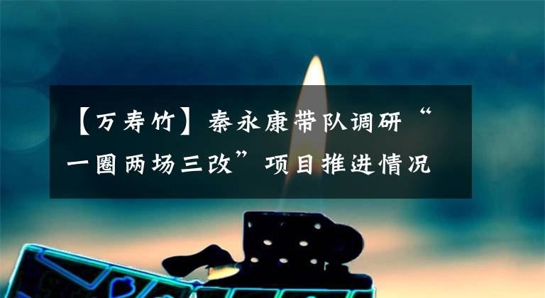 【萬(wàn)壽竹】秦永康帶隊(duì)調(diào)研“一圈兩場(chǎng)三改”項(xiàng)目推進(jìn)情況