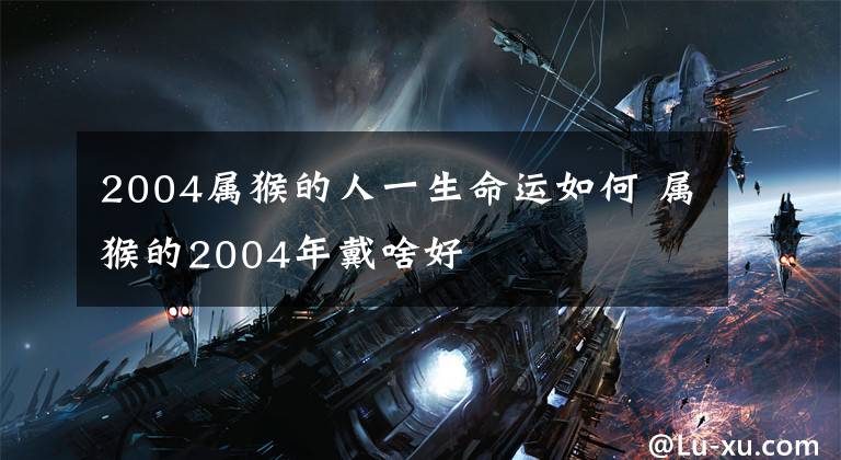 2004屬猴的人一生命運(yùn)如何 屬猴的2004年戴啥好