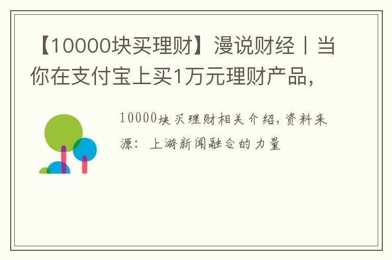 【10000塊買(mǎi)理財(cái)】漫說(shuō)財(cái)經(jīng)丨當(dāng)你在支付寶上買(mǎi)1萬(wàn)元理財(cái)產(chǎn)品，支付寶能賺多少？