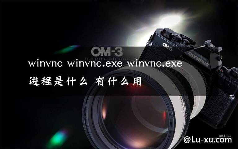 winvnc winvnc.exe winvnc.exe進(jìn)程是什么 有什么用