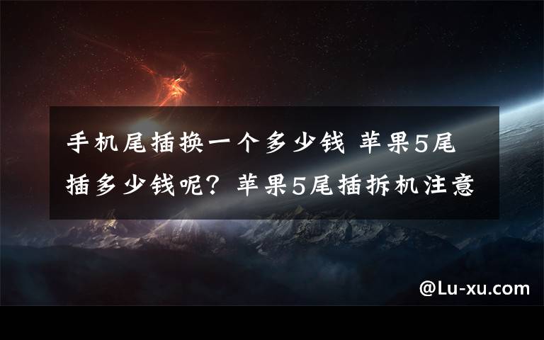 手機尾插換一個多少錢 蘋果5尾插多少錢呢？蘋果5尾插拆機注意事項