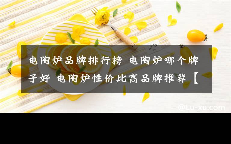 電陶爐品牌排行榜 電陶爐哪個牌子好 電陶爐性價比高品牌推薦【詳細(xì)分析】