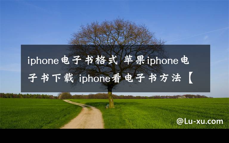 iphone電子書格式 蘋果iphone電子書下載 iphone看電子書方法【詳解】