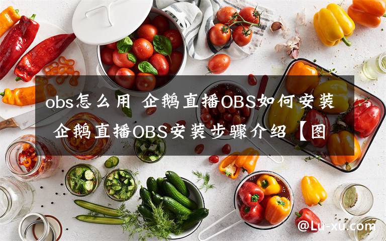 obs怎么用 企鵝直播OBS如何安裝 企鵝直播OBS安裝步驟介紹【圖文教程】