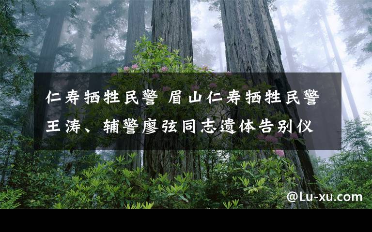 仁壽犧牲民警 眉山仁壽犧牲民警王濤、輔警廖弦同志遺體告別儀式今日舉行