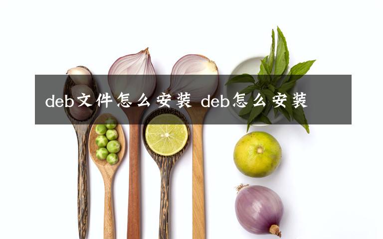 deb文件怎么安裝 deb怎么安裝