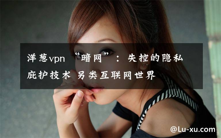 洋蔥vpn “暗網(wǎng)”：失控的隱私庇護(hù)技術(shù) 另類互聯(lián)網(wǎng)世界