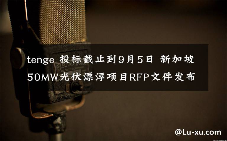 tenge 投標(biāo)截止到9月5日 新加坡50MW光伏漂浮項(xiàng)目RFP文件發(fā)布