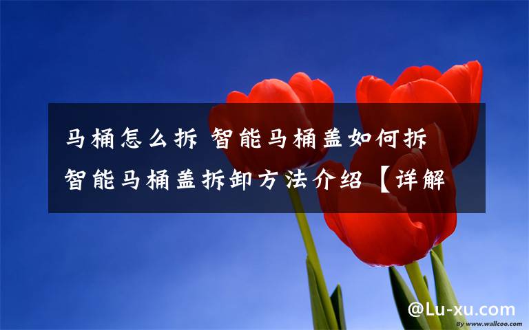 馬桶怎么拆 智能馬桶蓋如何拆 智能馬桶蓋拆卸方法介紹【詳解】