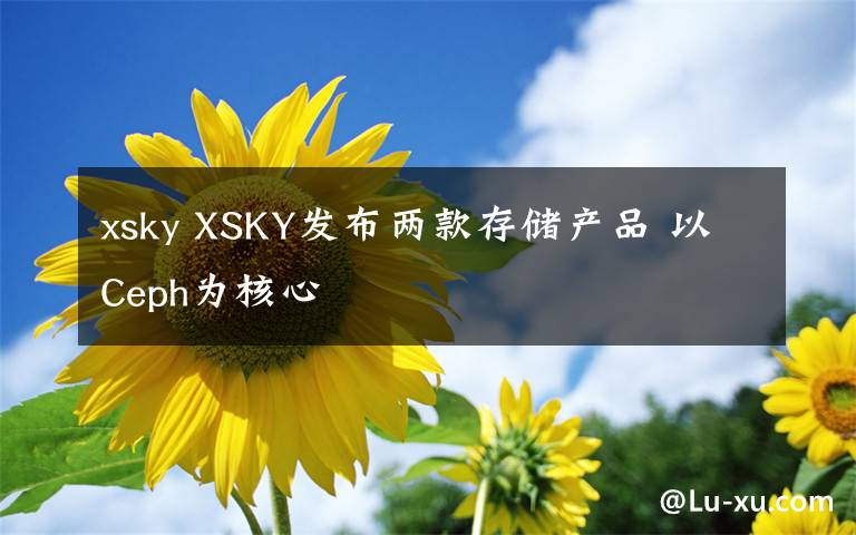 xsky XSKY發(fā)布兩款存儲(chǔ)產(chǎn)品 以Ceph為核心