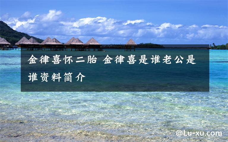 金律喜懷二胎 金律喜是誰(shuí)老公是誰(shuí)資料簡(jiǎn)介