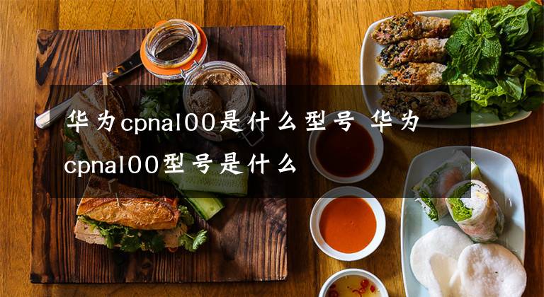 華為cpnal00是什么型號 華為cpnal00型號是什么