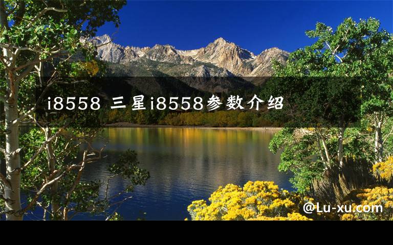 i8558 三星i8558參數(shù)介紹