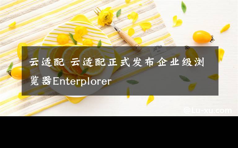 云適配 云適配正式發(fā)布企業(yè)級(jí)瀏覽器Enterplorer