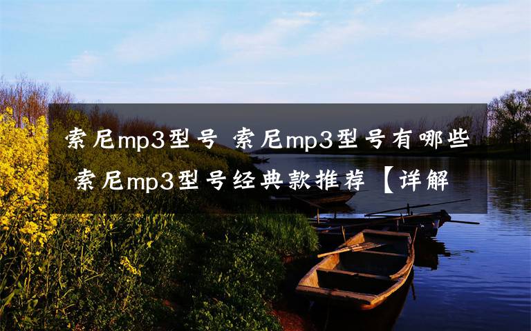 索尼mp3型號 索尼mp3型號有哪些 索尼mp3型號經(jīng)典款推薦【詳解】