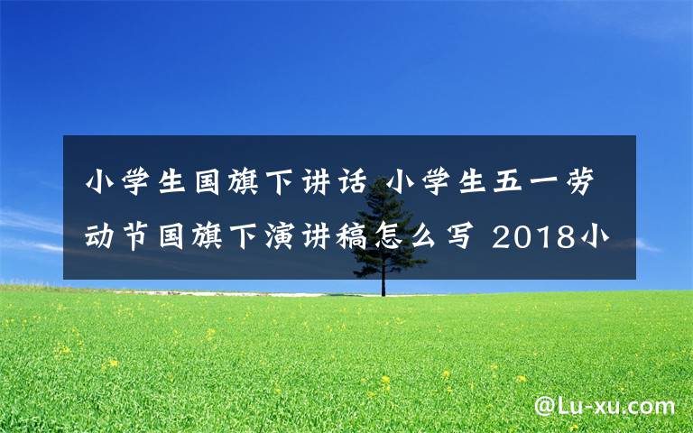 小學生國旗下講話 小學生五一勞動節(jié)國旗下演講稿怎么寫 2018小學生勞動節(jié)演講稿范文