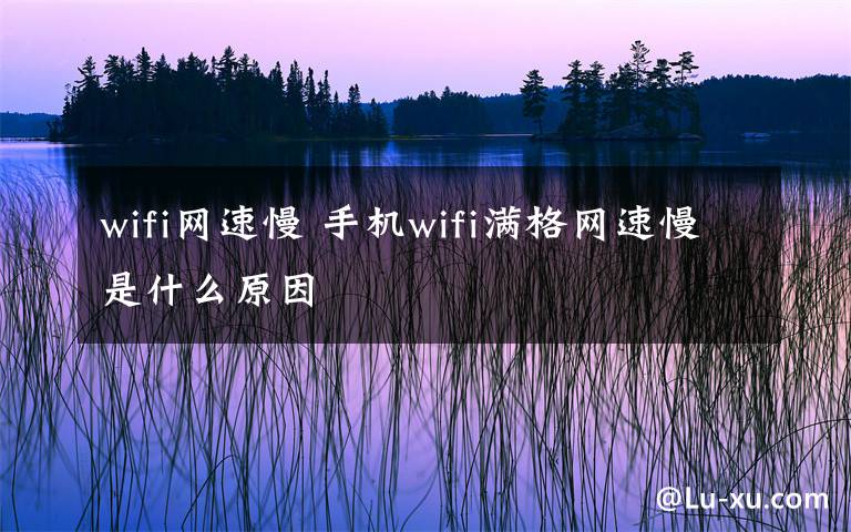 wifi網(wǎng)速慢 手機(jī)wifi滿格網(wǎng)速慢是什么原因