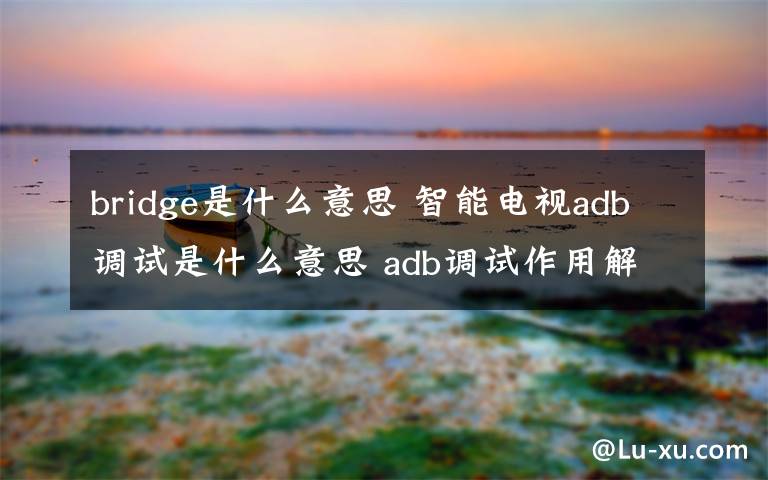 bridge是什么意思 智能電視adb調(diào)試是什么意思 adb調(diào)試作用解析【圖文】