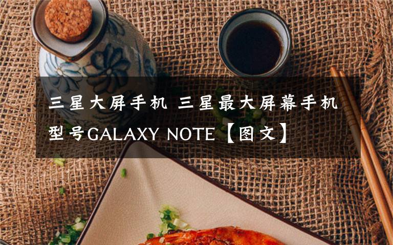 三星大屏手機 三星最大屏幕手機型號GALAXY NOTE【圖文】