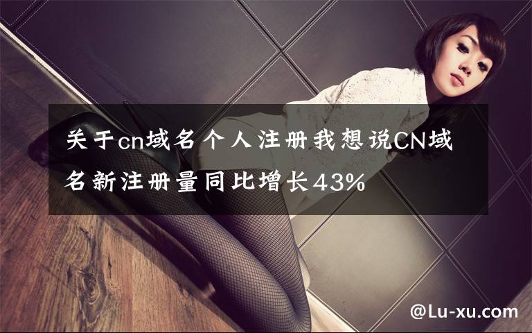 關于cn域名個人注冊我想說CN域名新注冊量同比增長43%