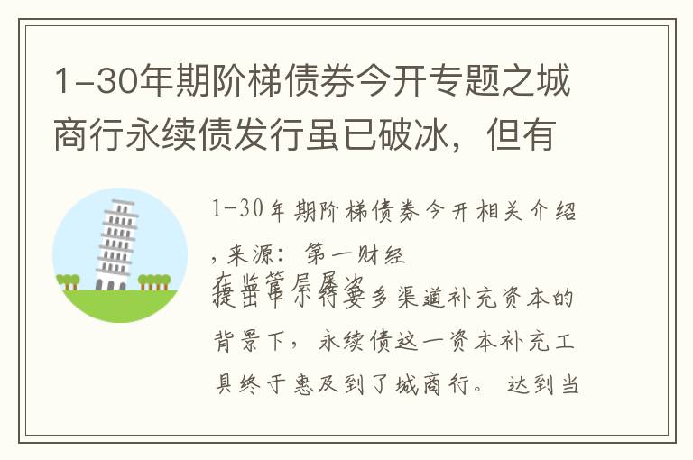 1-30年期階梯債券今開專題之城商行永續(xù)債發(fā)行雖已破冰，但有啥不一樣？