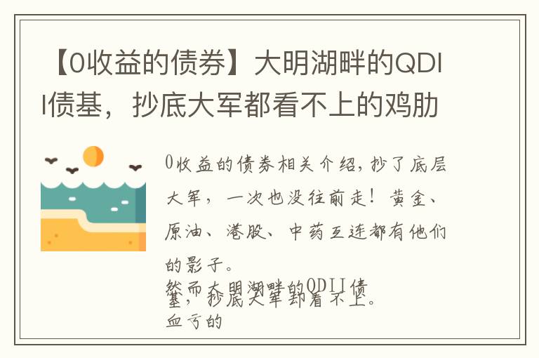 【0收益的債券】大明湖畔的QDII債基，抄底大軍都看不上的雞肋