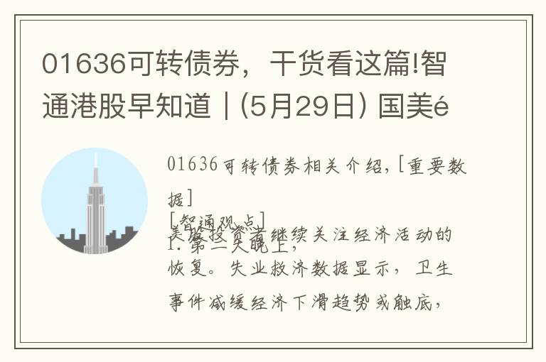 01636可轉(zhuǎn)債券，干貨看這篇!智通港股早知道︱(5月29日)?國(guó)美零售(00493)籌碼增多 醫(yī)療器械股謹(jǐn)防抄底