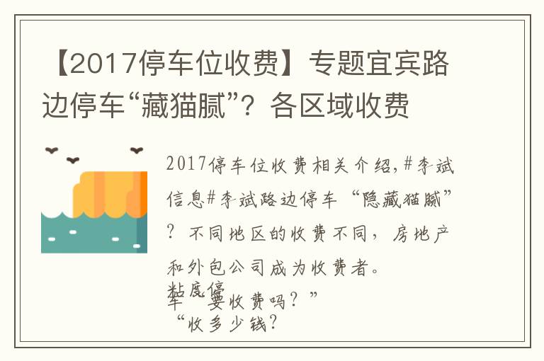 【2017停車位收費(fèi)】專題宜賓路邊停車“藏貓膩”？各區(qū)域收費(fèi)不同！物業(yè)和外包公司成收費(fèi)方