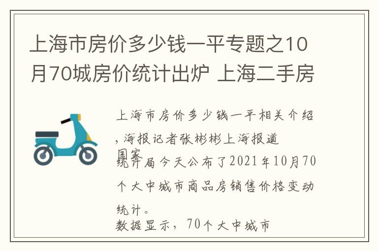 上海市房?jī)r(jià)多少錢(qián)一平專(zhuān)題之10月70城房?jī)r(jià)統(tǒng)計(jì)出爐 上海二手房?jī)r(jià)格持續(xù)下跌