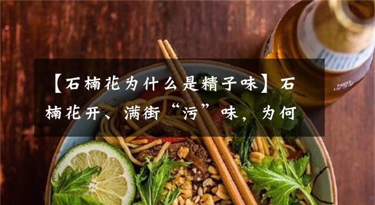 【石楠花為什么是精子味】石楠花開、滿街“污”味，為何寧可滿街“生命力”，也不換樹？