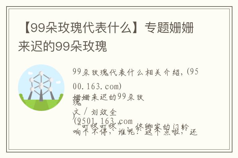 【99朵玫瑰代表什么】專題姍姍來遲的99朵玫瑰