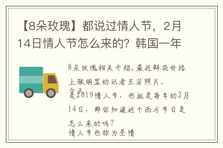 【8朵玫瑰】都說過情人節(jié)，2月14日情人節(jié)怎么來的？韓國(guó)一年居然有12個(gè)情人節(jié)