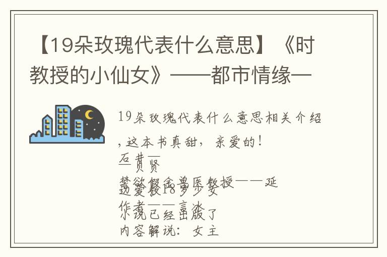 【19朵玫瑰代表什么意思】《時教授的小仙女》——都市情緣——情有獨鐘