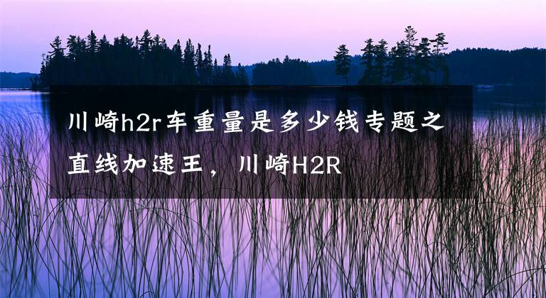 川崎h2r車重量是多少錢專題之直線加速王，川崎H2R