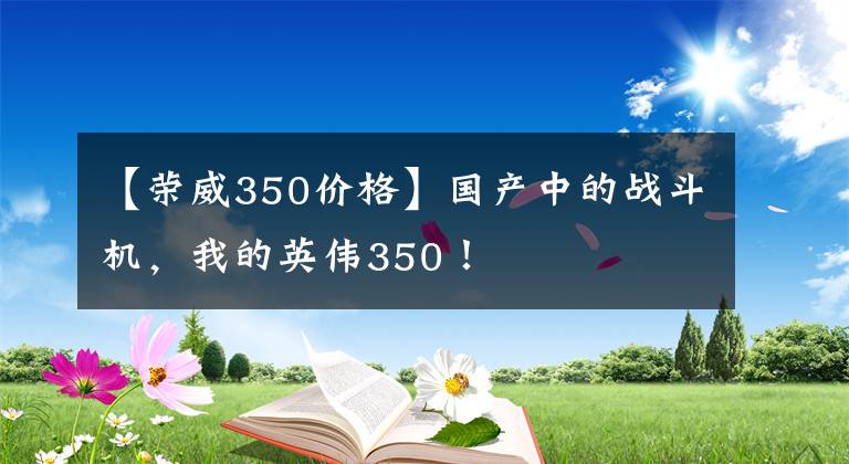 【榮威350價格】國產(chǎn)中的戰(zhàn)斗機(jī)，我的英偉350！