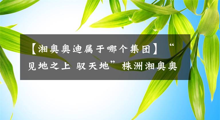 【湘奧奧迪屬于哪個(gè)集團(tuán)】“見(jiàn)地之上 馭天地”株洲湘奧奧迪Q8上市品鑒會(huì)圓滿落幕