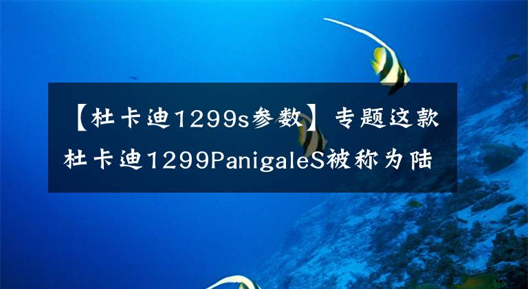 【杜卡迪1299s參數(shù)】專題這款杜卡迪1299PanigaleS被稱為陸地飛行器一點都不過分