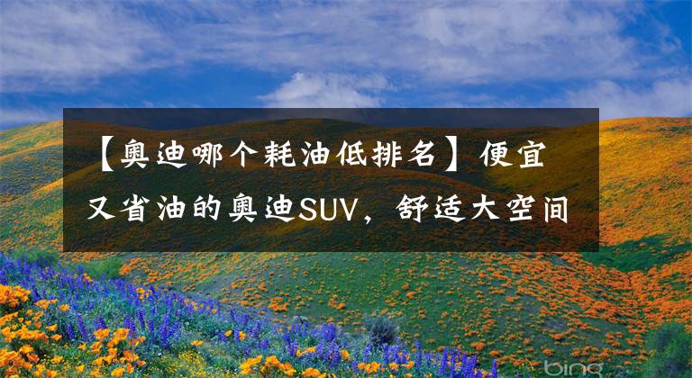 【奧迪哪個(gè)耗油低排名】便宜又省油的奧迪SUV，舒適大空間滿足家用，實(shí)拍奧迪Q3