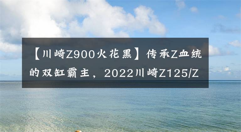 【川崎Z900火花黑】傳承Z血統(tǒng)的雙缸霸主，2022川崎Z125/Z400/Z650/Z900新配色