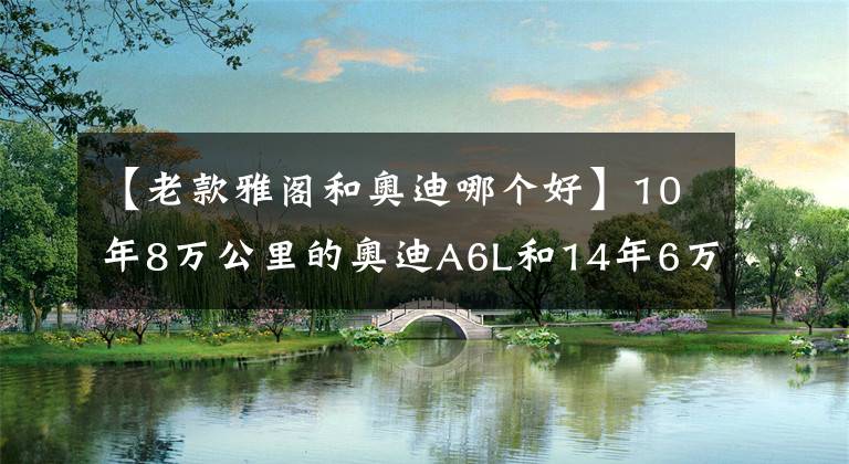 【老款雅閣和奧迪哪個(gè)好】10年8萬(wàn)公里的奧迪A6L和14年6萬(wàn)公里的雅閣，13萬(wàn)多適合哪臺(tái)車